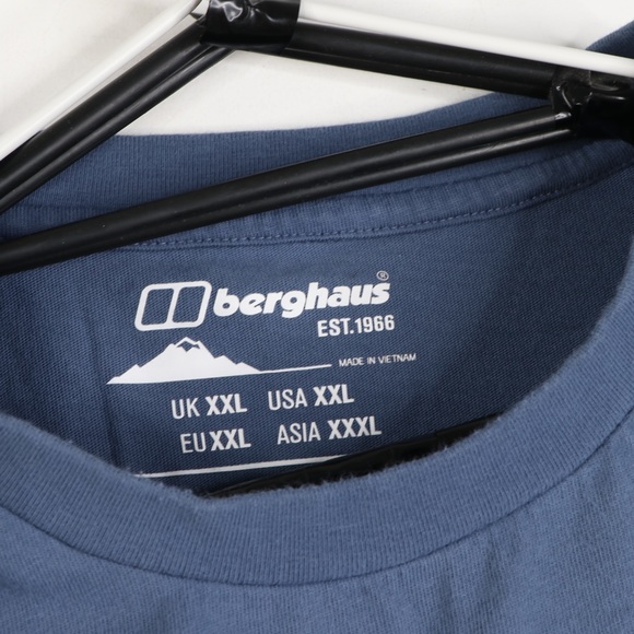 Berghaus Organic Cotton T Shirt Mens 2XL - Picture 4 of 7